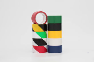 Industrial Grade PVC Warning Tape Easy Stripping Strong Rubber Adhesive Tape