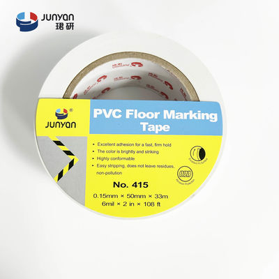 Heavy Duty PVC Hazard Warning Tape 5mil 6mil 7mil Caution Barricade Tape For Work Zones