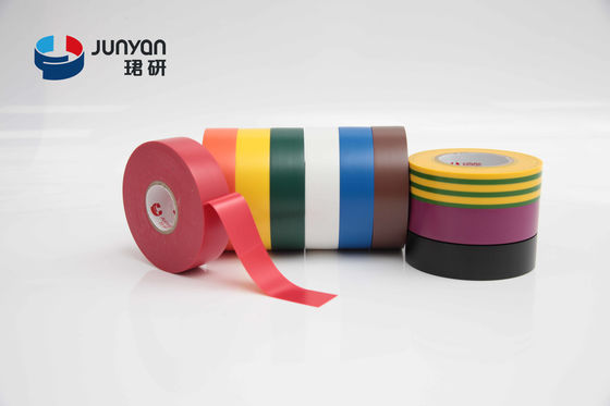 Multi Coloured PVC Adhesive Tape 0.15mm Flame Retardant PVC Tape Electrical Tape