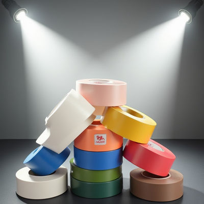 0.13mm Colored Vinyl Electrical Tape PVC Insulating Tape Chemical Resistant