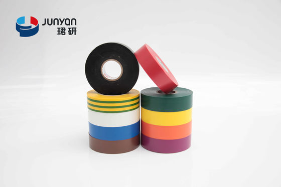 JUNYAN Flexible Electrical Tape Flame Retardant Yellow PVC Tape Lead Free