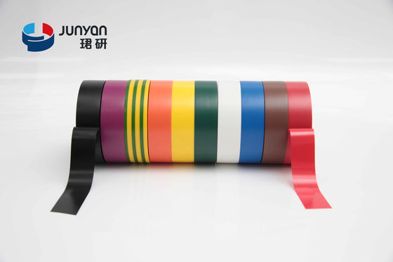 JUNYAN Flexible Electrical Tape Flame Retardant Yellow PVC Tape Lead Free
