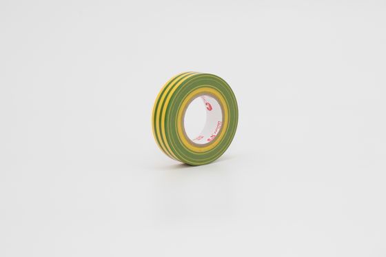 Lead Free Green Yellow Electrical Tape High Adhesion PVC Electrical Adhesive Tape