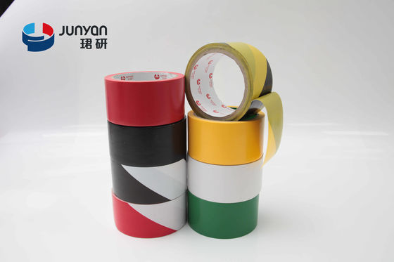 0.13mm - 0.18mm Yellow Safety Floor Tape 100% ECO Friendly Floor Marking Adhesive Tape