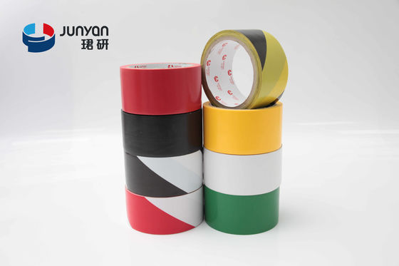 0.13mm - 0.18mm Yellow Safety Floor Tape 100% ECO Friendly Floor Marking Adhesive Tape
