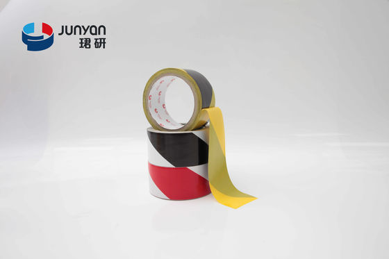 Polyvinyl Chloride PVC Floor Marking Tape 0.13mm - 0.18mm Red Floor Marking Tape