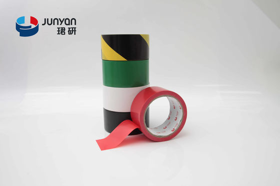 Polyvinyl Chloride PVC Floor Marking Tape 0.13mm - 0.18mm Red Floor Marking Tape