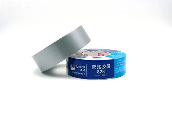 Silver Black White Pipe Wrapping Tape 2 Inch With Rubber Based Adhesive Type