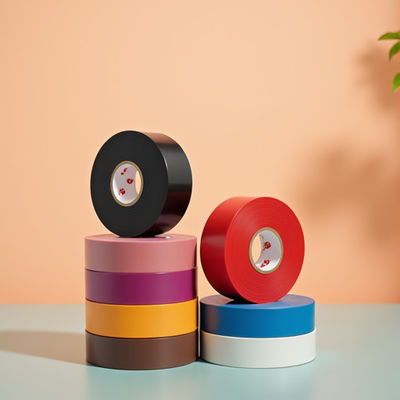 Flexible Polyvinyl Chloride Tape Weatherproof For Curved Pipes / Irregular Shapes