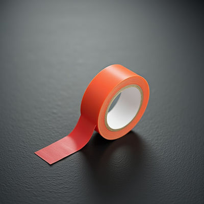 Fine Line Masking Tape No Residue PVC Red Masking Tape 5mil