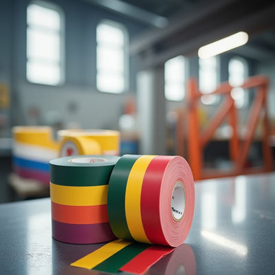 Polyvinyl Chloride Adhesive Masking Tape 55m Length For Industrial Applications