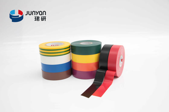 Yellow Orange Green Blue PVC Masking Tape 0.14mm High Adhesion Masking Tape