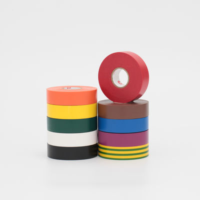 Durable Easy-Wrap PVC Electrical Tape in 10 Colors for Industrial Electrical Insulation