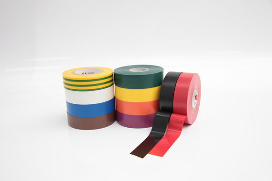 Blue Color Customized Size Soft Resilient PVC Electrical Tape for Industrial Insulation