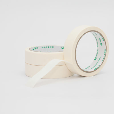 Crepe Paper Masking Tape PVC Electrical Tape with Easy-to-Strip Feature for Bundling Wire Harness and RoHS REACH Compliance