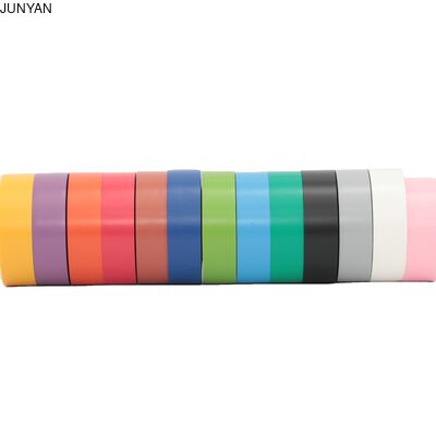 JUNYAN Colorful PVC Electrical Tape with 0°C to 80°C Temperature Range for Industrial Grade Insulation
