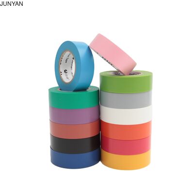 JUNYAN Model 143 Industrial Grade PVC Electrical Tape 600V 0.13mm for Ground Wire Marking and Electrical Insulation