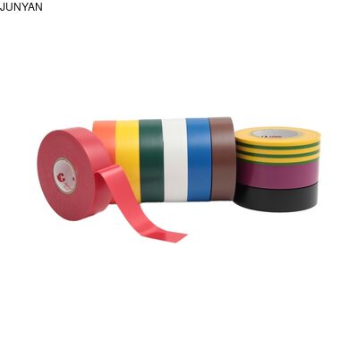 Industrial Grade PVC Electrical Tape with Customized Size and Color Coding for Electrical Insulation