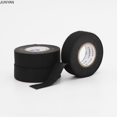 JUNYAN Model 4400 PET Fleece Automotive Tape Flame Retardant Noise Dampening Elevated Temperature Low VOC Odor RoHS REACH