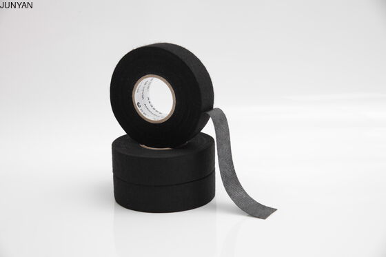 JUNYAN Model 4400 PET Fleece Automotive Tape Flame Retardant Noise Dampening Elevated Temperature Low VOC Odor RoHS REACH